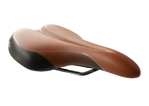 P&P Fahrrad Sattel Engelke 851 City Trekking Bequemsattel unisex braun - Fahrradsättel - Komfortsattel für unisex Erwachsene, mit 2 Jahren Herstellergarantie, ideal für gemütliche Fahrten im Stadt- und Trekkingbereich.