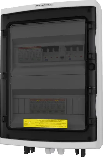 Mersen Doktorvolt 4548 Solar Anschlusskasten 1000V - Sonstige Elektroinstallationsartikel mit 2-String-Funktion, ideal für effiziente PV-Systeme und optimalen Stromfluss.