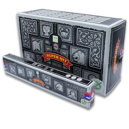 Satya Räucherstäbchen x LAVISA, Meditation, Aromatherapie, Duft (Super Hit)