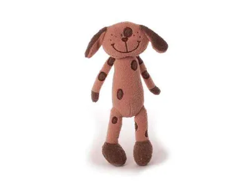 Schlenkerhund Timmy Schlenkertier Kuscheltier Plüschtier Beige Braun Hund 32 cm