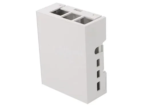 33.0414000.RP4 Gehäuse: für Computer Raspberry Pi 4 B ABS grau X: 71,1mm ITALTRO