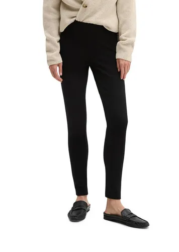 Marc O'Polo Leggings aus Viskosemischung - Größe XXS, Farbe Black - Stoffhosen mit eng anliegendem Schnitt und hohem Stretch-Anteil für optimale Bewegungsfreiheit und Komfort im Alltag.