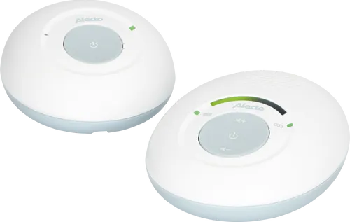 Alecto DBX110 Babyphone Audio - Audio Babyphone mit DECT-Technologie, 300 m Reichweite und integrierter VOX-Funktion. Strahlungsarm und ideal für sichere Überwachung Ihres Babys.