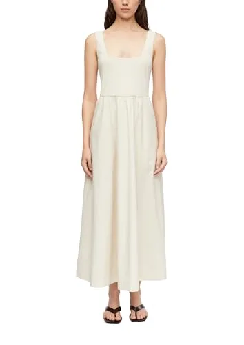 comma Maxikleid Kleid 40 EU – Grau/Schwarz - Elegantes Maxikleid in Größe 40, aus hochwertigem Material-Mix für optimalen Tragekomfort. Ideal für besondere Anlässe oder den Alltag.