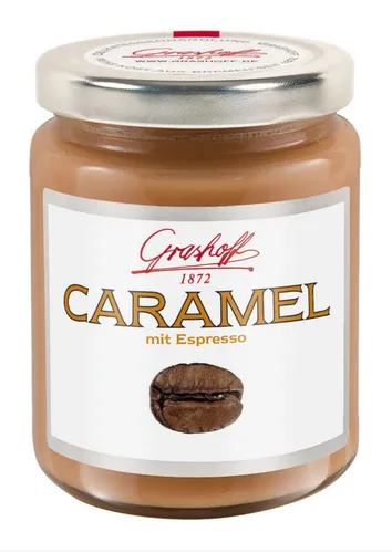 GOURVITA DE Caramel-Creme CARAMEL mit Espresso von Grashoff, 250g 6011