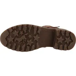 Mustang Stiefelette aus Kunstleder - Wanderschuhe mit rutschhemmender Laufsohle und warmem Futter, ideal für kalte Tage. Praktischer Innenreißverschluss für einfachen Einstieg.