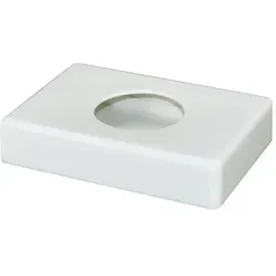 Medi-Inn® Halter für Hygienebeutelbox - Praktischer Halter in Weiß (13,3 cm x 9,7 cm x 2,6 cm) für Hygienebeutelboxen, sorgt für Ordnung und Hygiene in jedem Badezimmer.