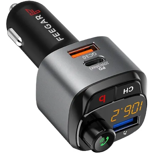 Feegar Q100 Bluetooth 5.0 FM Transmitter für Auto