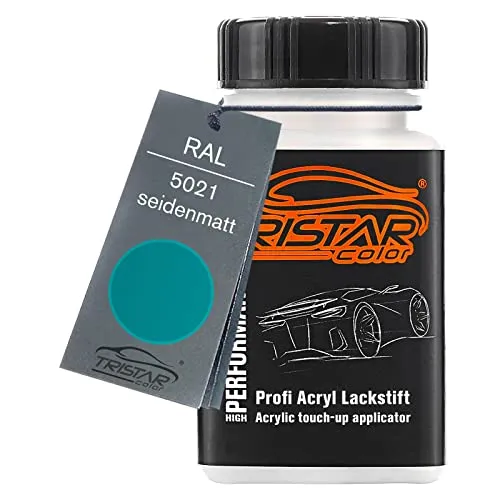 TRISTARcolor RAL 5021 Wasserblau seidenmatt Lackstift 50 ml schnelltrocknend