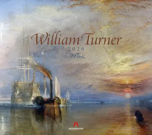 Ackermann William Turner Kalender 2026 von Ackermann Kunstverlag