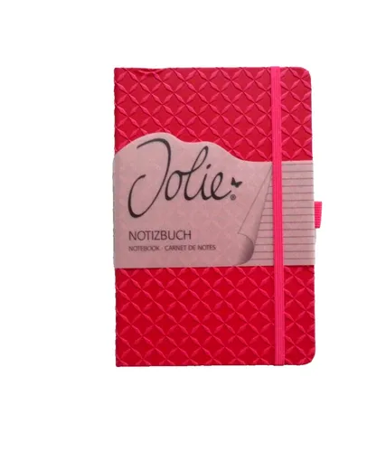 sigel Notizbuch Jolie Flair Kunstleder A5 liniert fuchsia pink