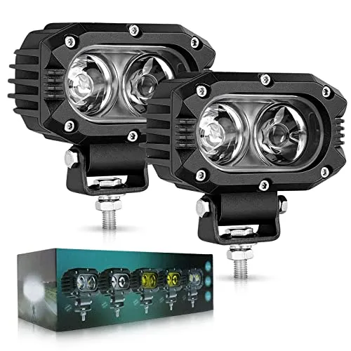 CO LIGHT 4 inch LED Arbeitsscheinwerfer, Led Scheinwerfer 12v/24v Zusatzscheinwerfer Auto LKW Offroad