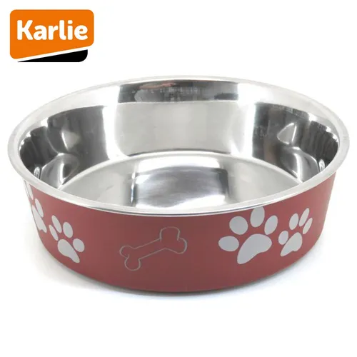Karlie Edelstahl Napf ASCAR - Futternapf Wassernapf Hundenapf Katzennapf