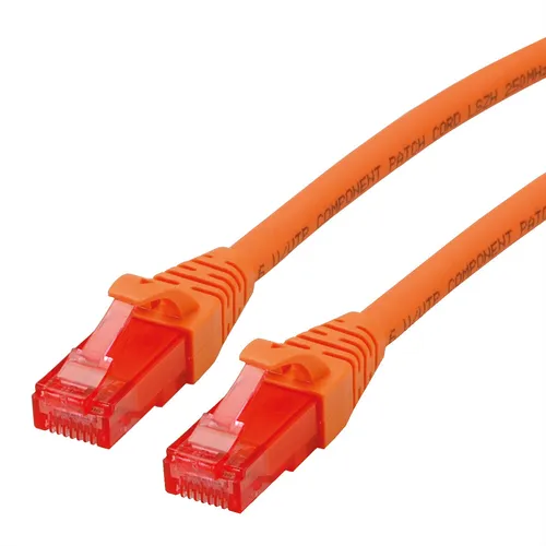 Patchkabel Kat.6 UTP, Component Level, LSOH, orange, 5 m