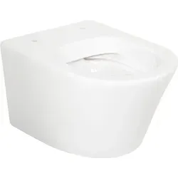 Wand-Tiefspül-WC Amur BxHxT: 360x350x530 mm Spülrandlos Keramik weiß