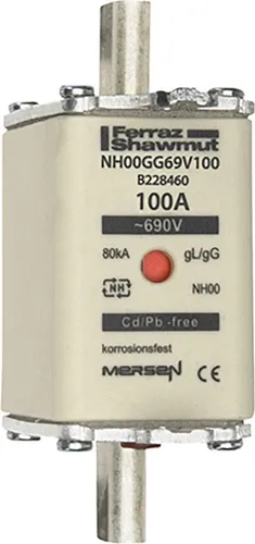 Mersen NH-Sicherungseinsatz SF NH00GG69V100 Niederspannung Hochleistung B228460