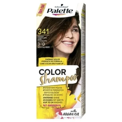 Palette Color Shampoo Haarfärbeshampoo 341 (3-0) Dunkelschokolade
