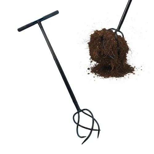 Gartenkralle Erdkralle – Ergonomischer Bodenlockerer für den Garten - Effiziente Gartenkralle aus stabilem Stahl, ideal zum Lockern und Pflegen des Bodens. Ergonomischer, rutschfester Griff sorgt für angenehmes Arbeiten.