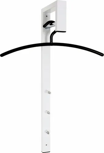 Haku-Möbel Wandgarderobe Spike, 89345 in silber von Haku