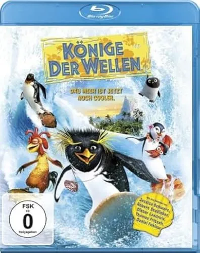 Könige der Wellen (Blu-ray) - Unterhaltsamer Animationsfilm, ideal für die ganze Familie und ohne Altersbeschränkung.
