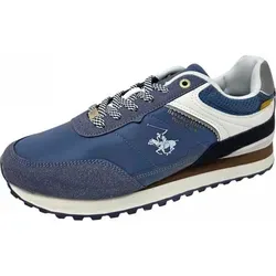 BEVERLY HILLS POLO CLUB Maxi Sneaker 41 EU – Trendiger Komfort - Stylische Sneaker in Größe 41, tiefes Blau, aus hochwertigem Synthetik. Ideal für jeden Anlass, mit runder Schuhspitze und praktischen Schnürverschluss für perfekten Halt.