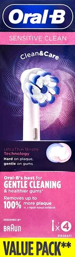 Braun Oral-B Sensi UltraThin EB 60-4 Ersatzbürsten 4 St. Neu und OVP
