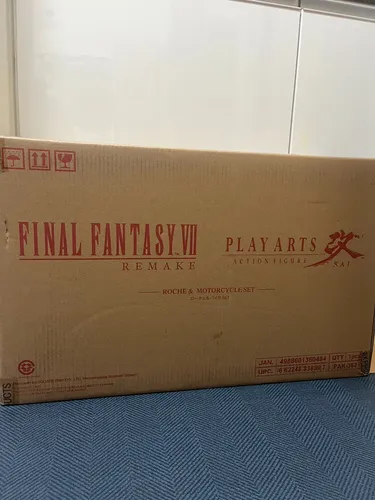 FINAL FANTASY VII REMAKE PLAY ARTS KAI Roche & Bike SET Japan SQUARE ENIX Spiele