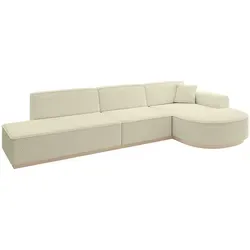 Altdecor Ecksofa, Beige, Textil, 4-Sitzer, L-Form, 328x171 cm, Wohnzimmer, Sofas & Couches, Wohnlandschaften, Ecksofas