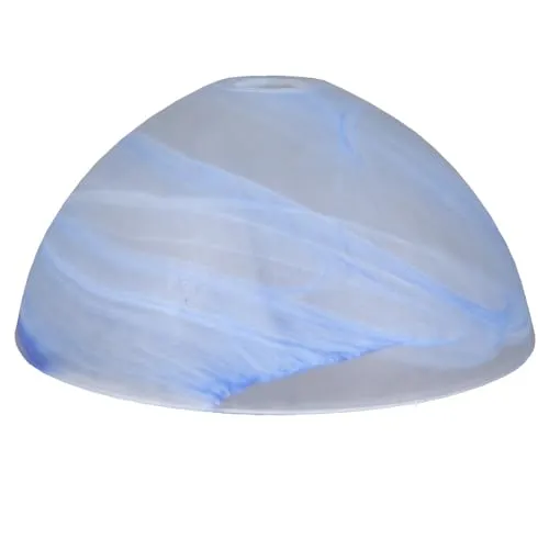 Ersatzglas Pendelleuchte rund Ø300mm – Blau Opalglas in blau von H4L