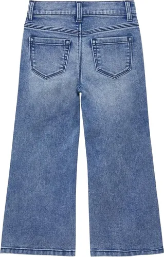 s.Oliver Stoffhose Jeans Wide Leg - Bequeme High Rise 5-Pocket-Form - Stylische Wide Leg Jeans für aktive Kids! Hoher Bund mit Weitenregulierung für optimalen Halt und bequemem Regular Fit aus weichem Baumwollmix. Ideal für Abenteuer und Platz für kleine Schätze.