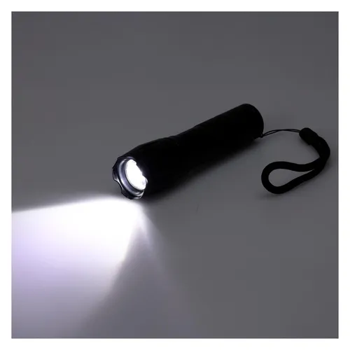 Taschenlampe schwarz, 13cm