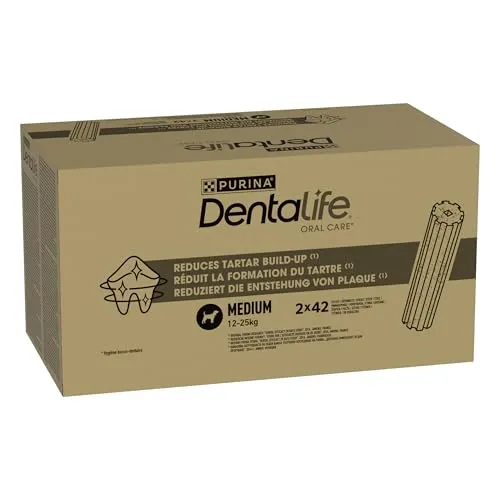 Dentalife Dentalife PURINA Dentalife Hunde-Zahnpflege-Snacks reduziert Zahnsteinbildung 84stick (14x69g)