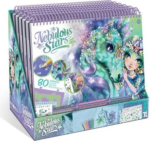 Nebulous Stars Kreatives Skizzenbuch Pferde Skizzen Zeichnen Kleben Kreativset