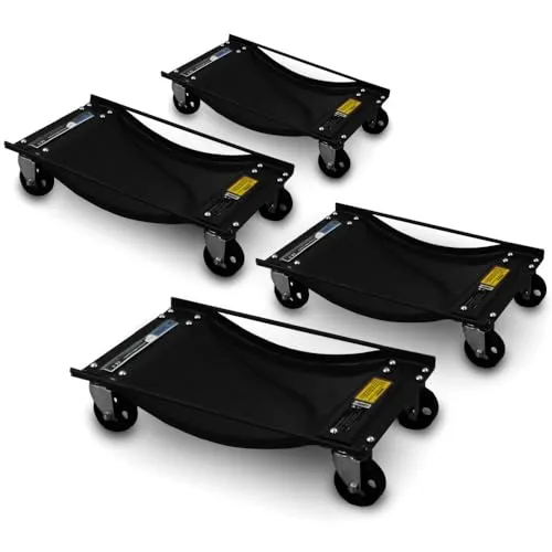 Bituxx Rangierhilfen 4 Stück für PKW und Anhänger