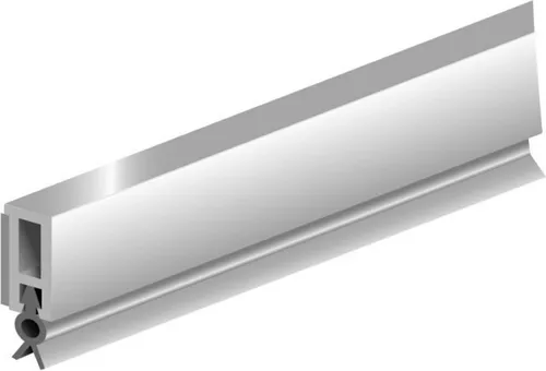 Ellen Abdichtungsschiene PTS-ZK selbstklebend KF braun, H 18 x L 2100 mm
