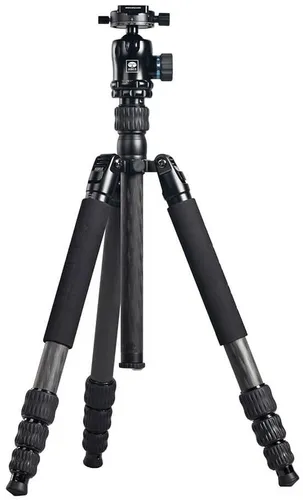 Sirui Multifunktionales Carbon Dreibeinstativ mit MT-20 Kugelkopf - leicht und stabil, ideal für Fotografen unterwegs