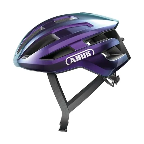 ABUS Rennradhelm PowerDome - leichter Helm mit optimaler Belüftung - Fahrradhelme - Der ABUS PowerDome bietet ein aerodynamisches Profil, 10 Lufteinlässe für beste Ventilation und ist perfekt für alle Radfahrer, die Komfort und Stil suchen.
