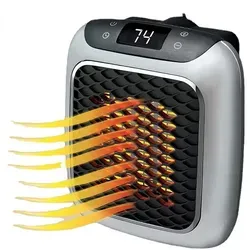 Steckerheizlüfter mit Fernbedienung 800W – Energiesparender Mini Keramik Heizlüfter