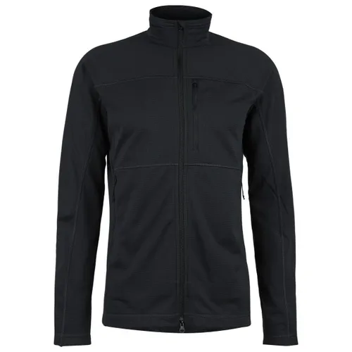 Fjällräven Herren Abisko Lite Fleece Jacke, Black, M - Outdoor Freizeitjacke aus recyceltem Polyester, leicht und schnell trocknend – ideal für Tagesausflüge und Reisen, kombinierbar mit weiteren Lagen.