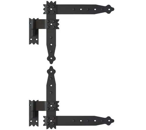 Winkelband 250 x 225 Fensterladen Fensterband Winkelscharniere Pulverbesch. 2 x