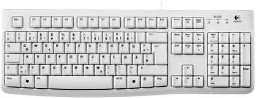 Logitech K 120 Keyboard OEM USB weiß von Logitech
