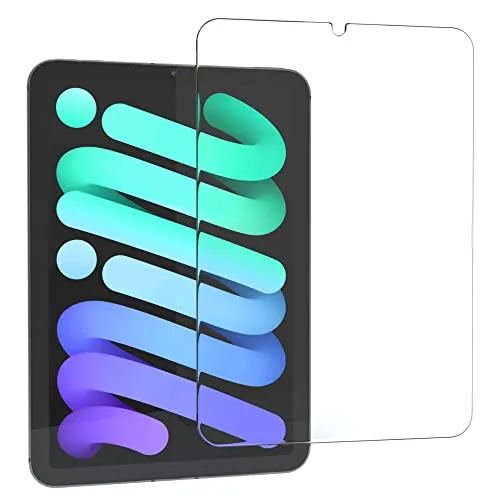 EAZY CASE - Displayschutzfolie kompatibel mit iPad Mini 6. Generation (2021) Displayschutz Glas 8,3 Zoll Glasfolie 9H Härte 0,3mm dünne Tabletschutzfolie Tablet Schutzglas Folie Transparent Ultra Klar
