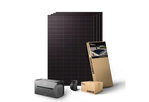 Kleines Kraftwerk 2000W Balkonkraftwerk mit Anker Solarbank 3 Pro - Effizientes Balkonkraftwerk Komplettset mit 800W Speicher und 4x 500Wp Solarmodulen. Ideal für einfache Stromerzeugung und Nutzung im Haushalt, inklusive smarter App-Steuerung zur Echtzeitüberwachung.