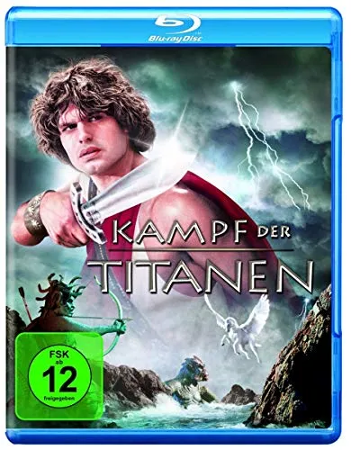Kampf der Titanen [Blu-ray] - Fantasy-Actionfilm, Freigegeben ab 12 Jahren, mit beeindruckenden Spezialeffekten und epischen Kämpfen um das Schicksal der Menschheit.