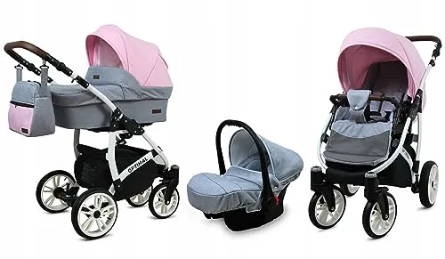BabyLux® Kinderwagen Set 3 in 1