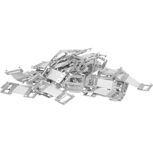 VERBANDKLAMMERN weiß 50 St