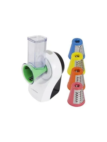 Esperanza EKM026 Electric Grater - Ergonomischer Reibe aus hochwertigem Kunststoff, multicolor und leistungsstark für müheloses Reiben