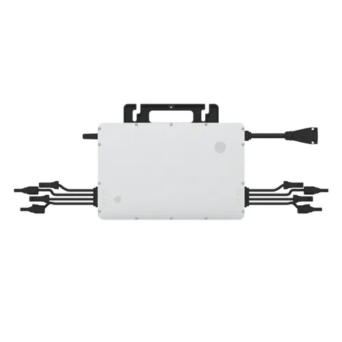 Hoymiles Mikrowechselrichter HMS-1600 W Sub-1G mit Anschlusskabel - Hochleistungsspannungswandler mit 1600 W, App-gesteuert und fernüberwachbar, ideal für Innen- und Außenbereich, wasserdicht und effizient im Lademodus MPPT.