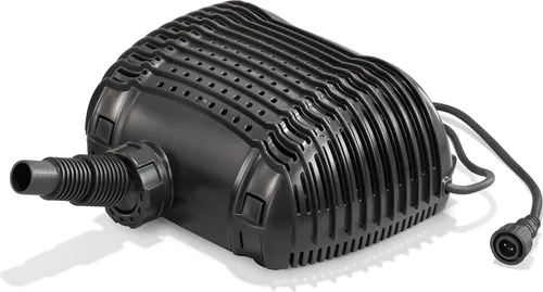 esotec Solar Einzelpumpe Waterfall 2900 3400 - Brunnenpumpe für Gartenteiche mit einer Förderleistung von bis zu 3400 l/h, ideal für Wasserfälle und Bachläufe. Wetterfest und mit Trockenlaufschutz ausgestattet.