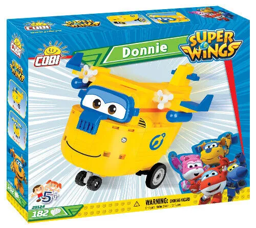 COBI 25124 Super Wings DONNIE Flugzeug Superwings Bausatz Bausteine